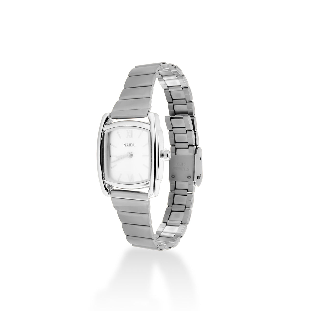 Reloj de extensible caratula cuadrada 22cm