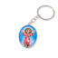 Llavero Virgen de Guadalupe y Divino Niño Jesus 40x30mm
