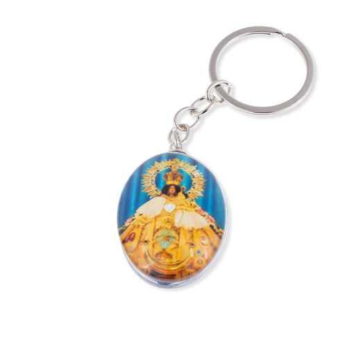 Llavero Basilica y Virgen del Rosario de Talpa 40x30mm