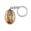 Llavero Virgen de Guadalupe y San Judas Tadeo 40x30mm
