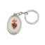 Llavero del Sagrado Corazon de Jesus 40x30mm