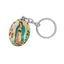 Llavero de cristal virgen de guadalupe 40x30mm