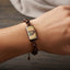 Pulsera de hilo ajustable madera virgen de guadalupe 19mm