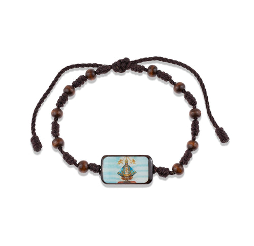 Misterio ajustable de hilo Virgen de San Juan de los Lagos 8mm