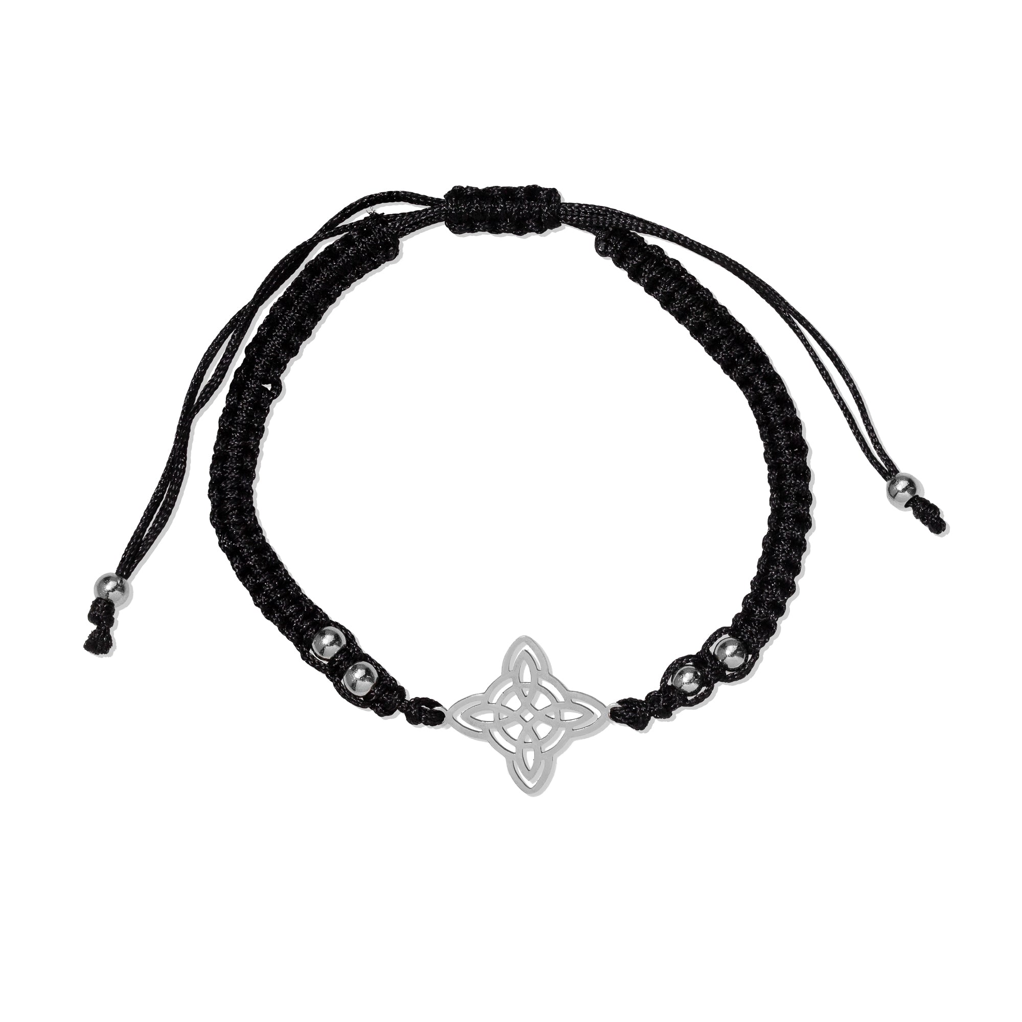 Pulsera de hilo ajustable nudo de bruja 30cm/18mm