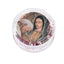 Rosario de madera Virgen de Guadalupe y Papa Juan Pablo II 70cm/7mm