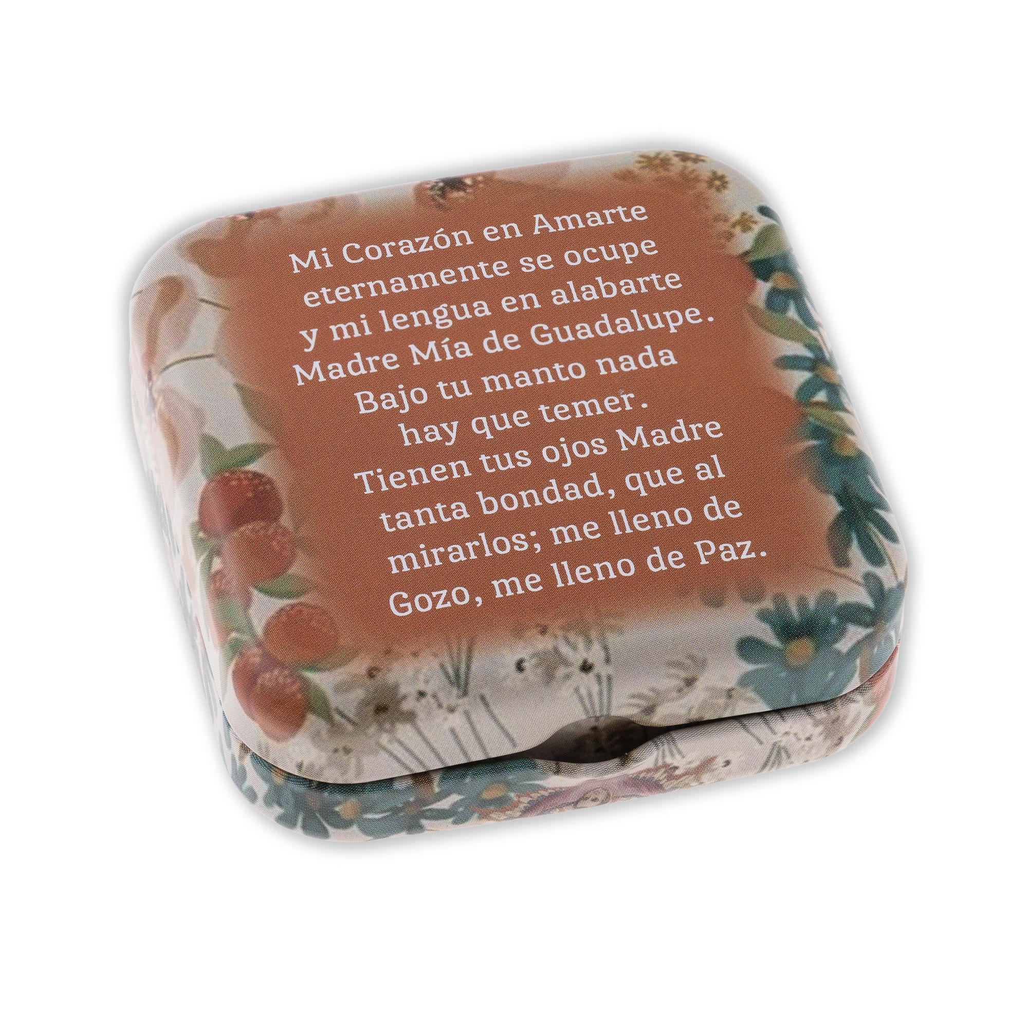 Rosario cuentas madera Virgen de Guadalupe Crucifijo colgante 67cm