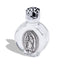 Frasco de vidrio para agua bendita Virgen de Guadalupe 67mm
