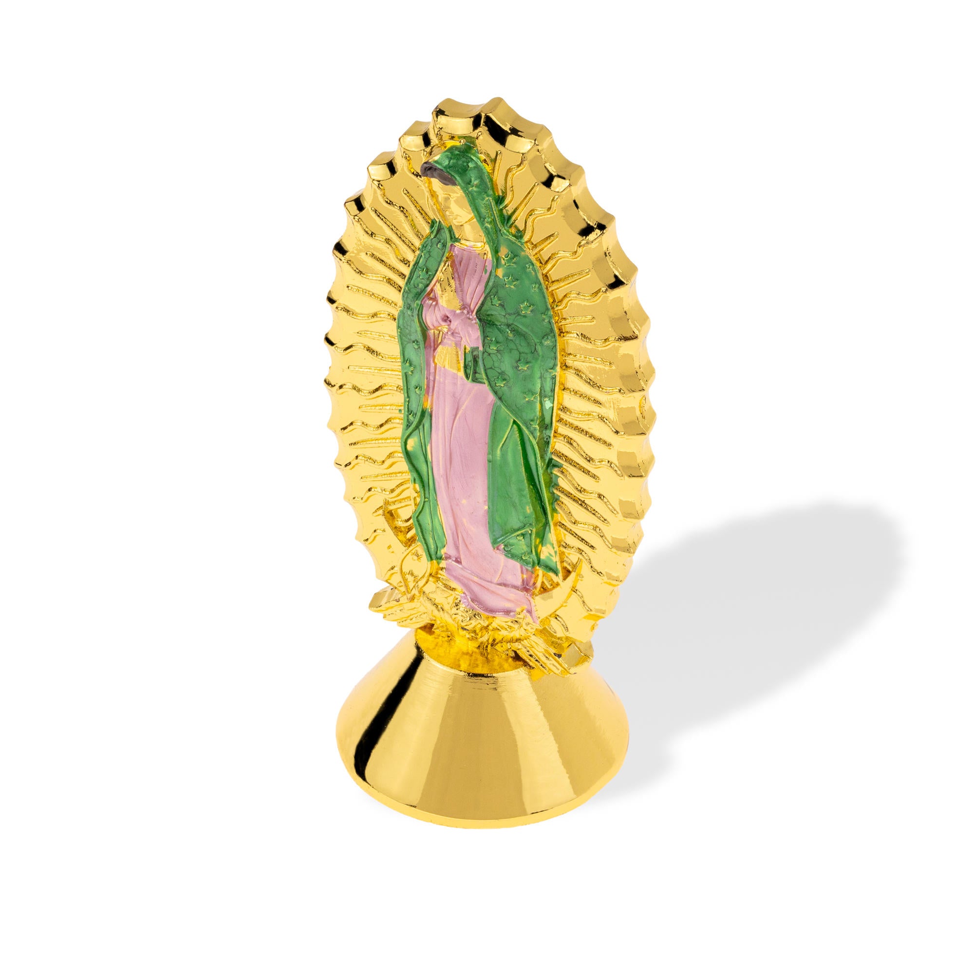 Figura de la Virgen de Guadalupe esmaltada 6cm
