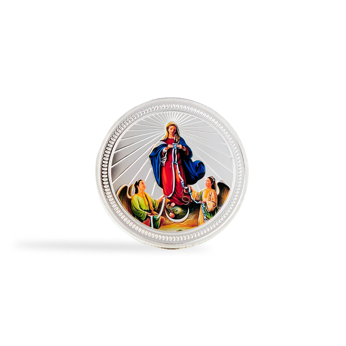 Moneda Nuestra Señora Deshacedora de Nudos 4cm